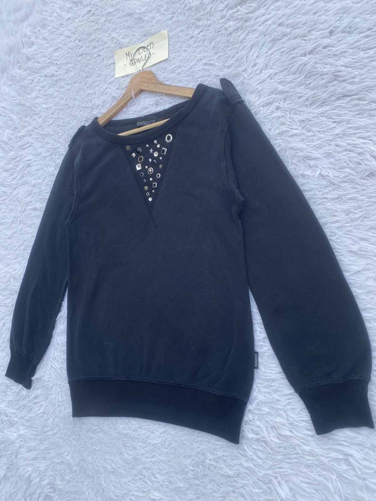 Hysteric Glamour Rare Hysteric Glamour Japanese Brand Studded Sweater Size S / US 4 / IT 40 - 3 Thumbnail
