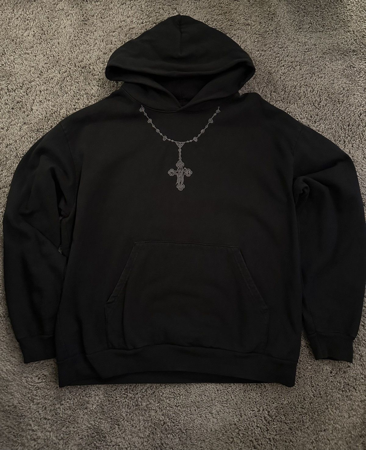 Warren Lotas Black Rosary Hoodie Lサイズ Warren Lotas Reaper Rosary Hoodie - Warren Lotas Hoodie
