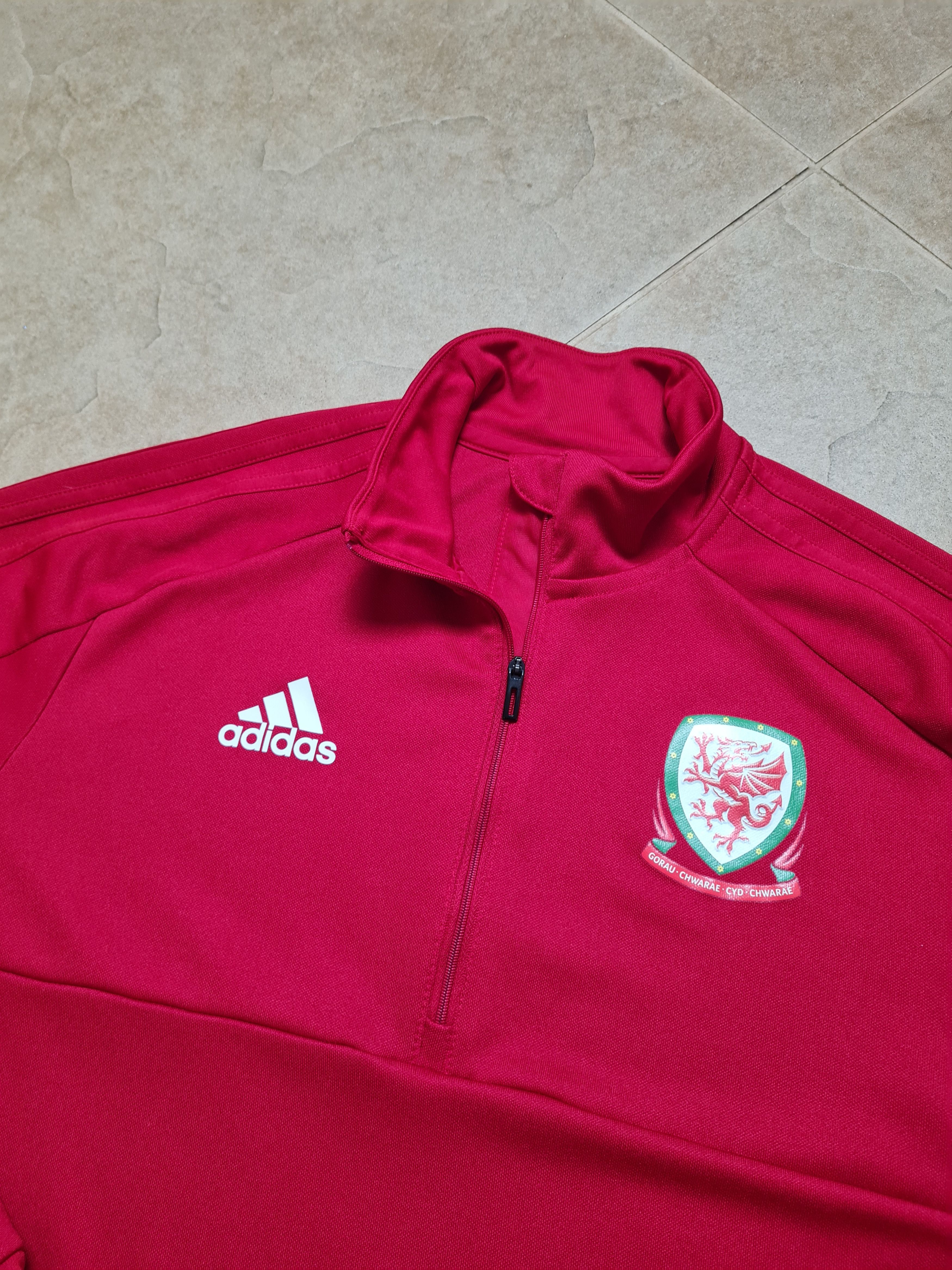 Adidas Training Track Adidas 19-20 Wales Maillot Trikot Camiseta Size US M / EU 48-50 / 2 - 2 Thumbnail