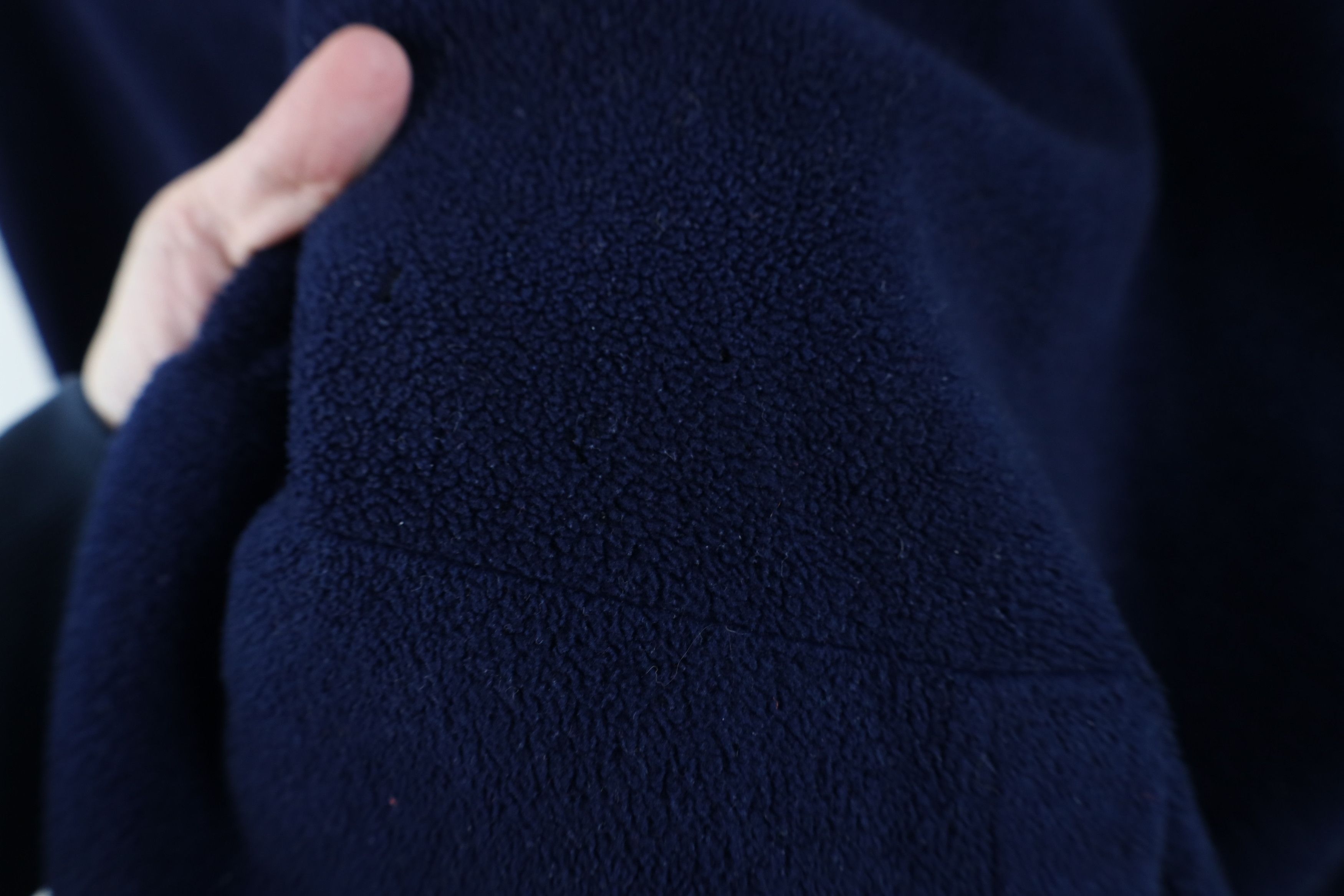 Vintage Vintage 90s Bike Baggy Fit Fleece Hoodie Sweatshirt Blue Size US XL / EU 56 / 4 - 6 Thumbnail