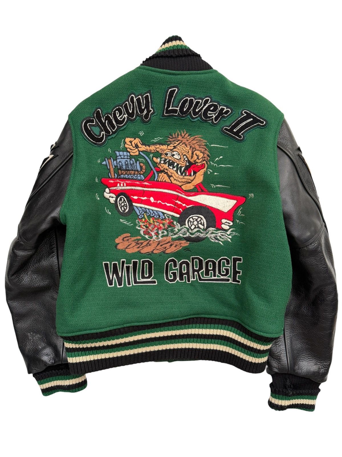 Toyo Enterprises Whitesville Chevy Lover Varsity Jacket Size US M / EU 48-50 / 2 - 2 Thumbnail