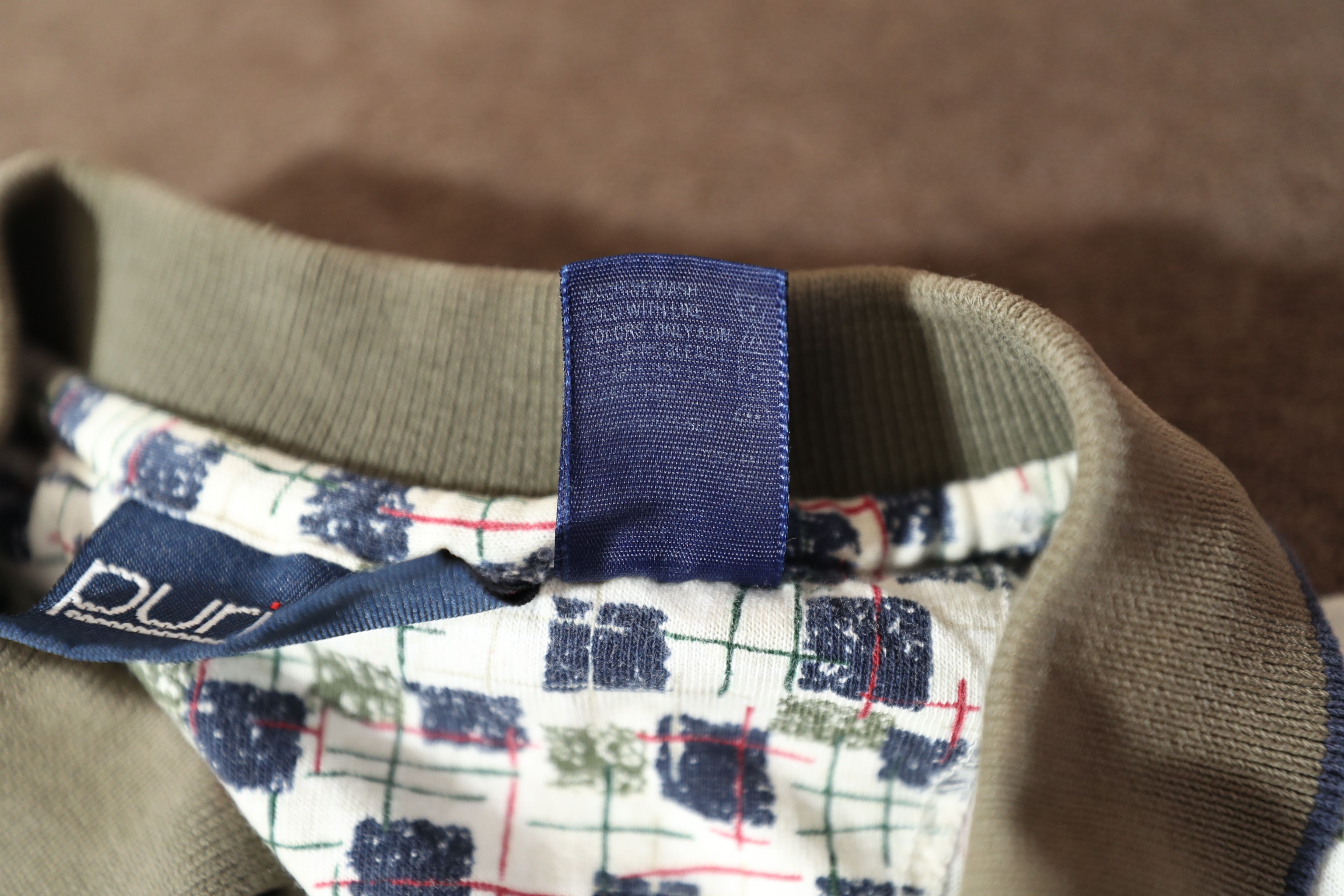 Puritan Puritan Vintage Pattern Polo (L) Size US L / EU 52-54 / 3 - 11 Thumbnail