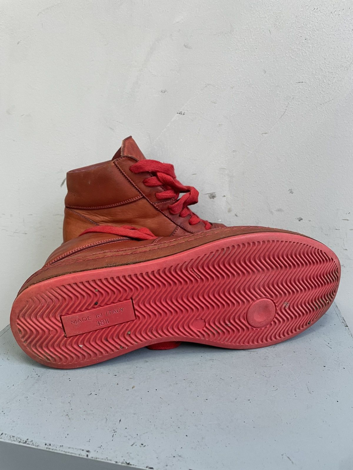 Ann Demeulemeester Ann Demeulemeester boots Leather Shoes Avant-Garde Style Size US 8.5 / IT 38.5 - 11 Thumbnail