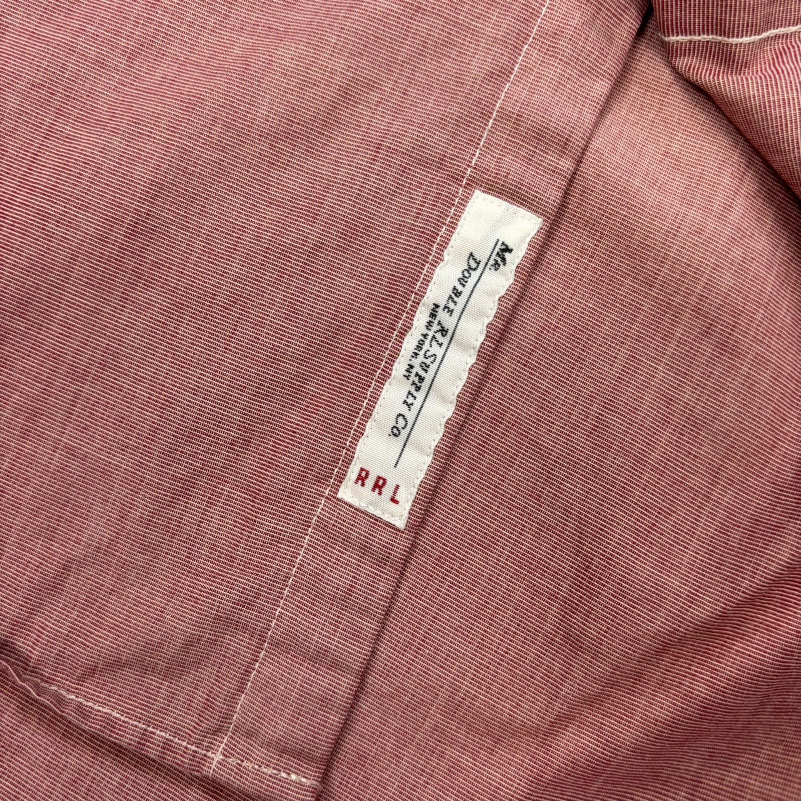 RRL Ralph Lauren RRL Double RL Ralph Lauren Button Up Work Shirt Men's XS Size US XS / EU 42 / 0 - 7 Thumbnail