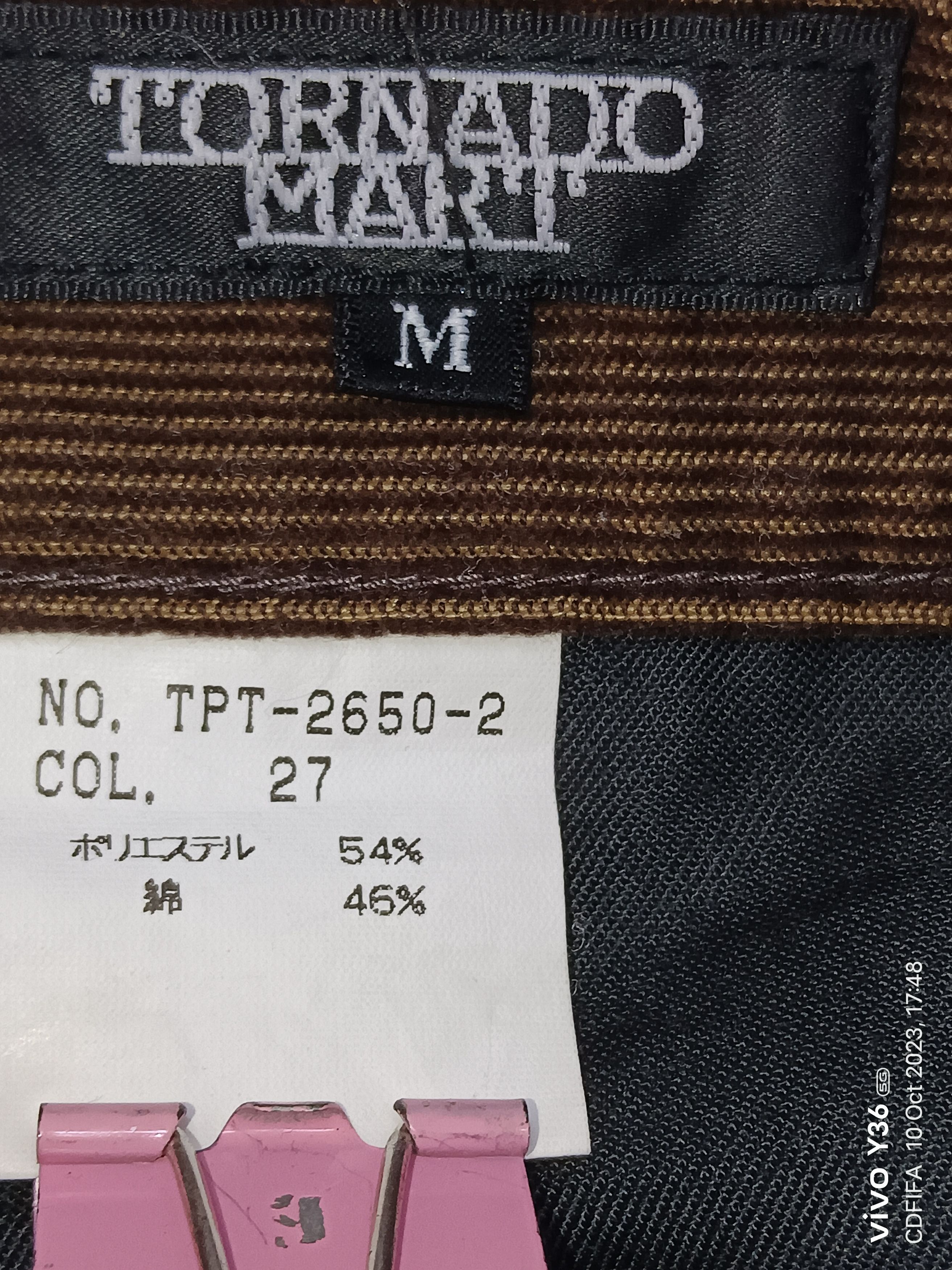 Tornado Mart Rare!!🇯🇵Tornado Mart Minimalist Flare Corduroy Jeans Size US 28 / EU 44 - 10 Thumbnail