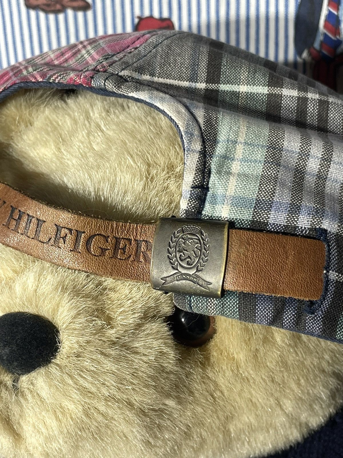Tommy Hilfiger × Vintage Cap Tommy Hilfiger Lion Crest OG Vintage 90’s Size ONE SIZE - 7 Thumbnail