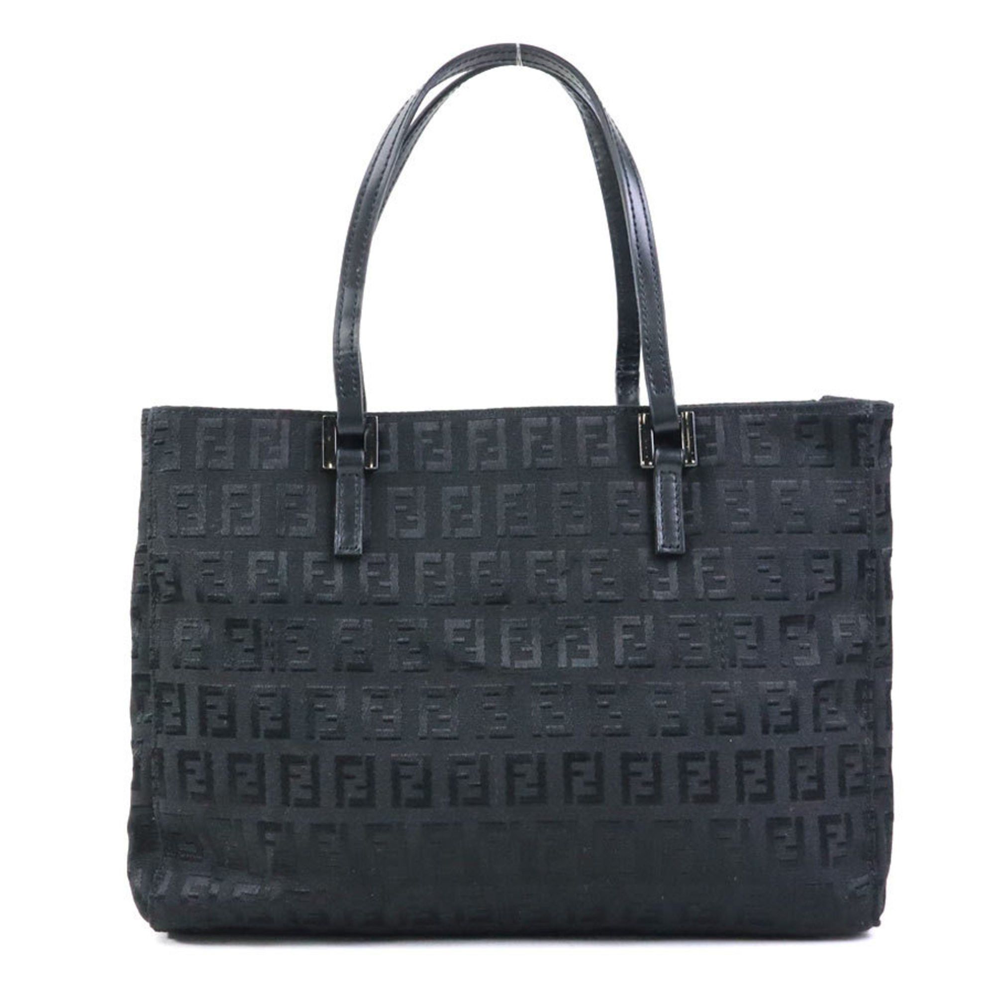 Fendi FENDI Zucchino Nylon Canvas Handbag Black Women's 56178a Size ONE SIZE - 1 Thumbnail