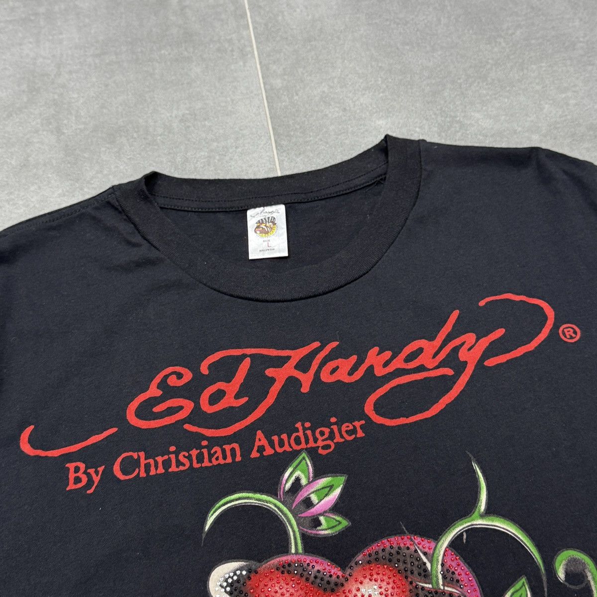 Christian Audigier × Ed Hardy Ed Hardy by Christian Audigier Women T-Shirt Size L Size L / US 10 / IT 46 - 8 Thumbnail