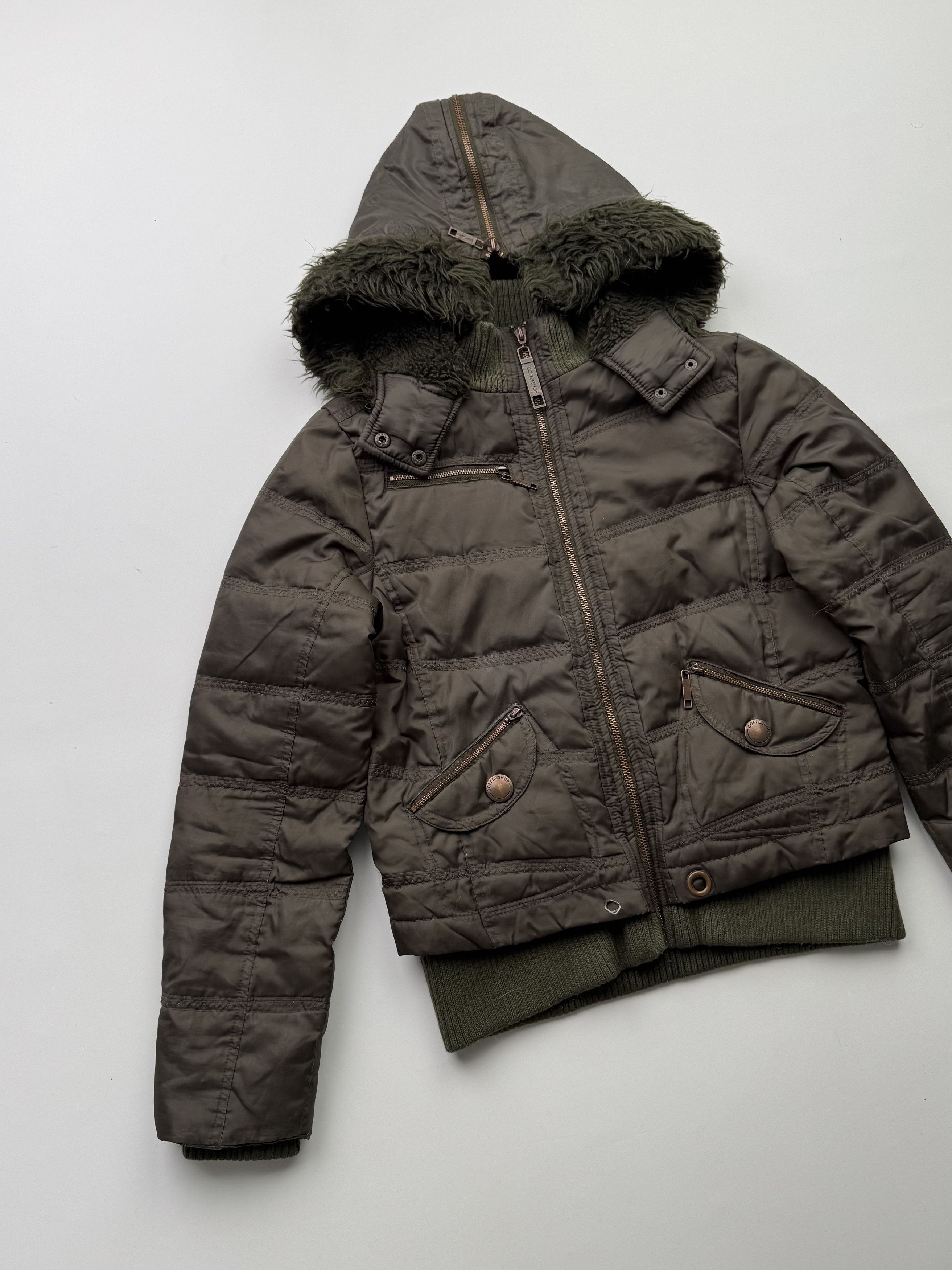 Japanese Brand Vintage Cropped Jacket With Zippers B723(V75)E2 Size M / US 6-8 / IT 42-44 - 2 Thumbnail