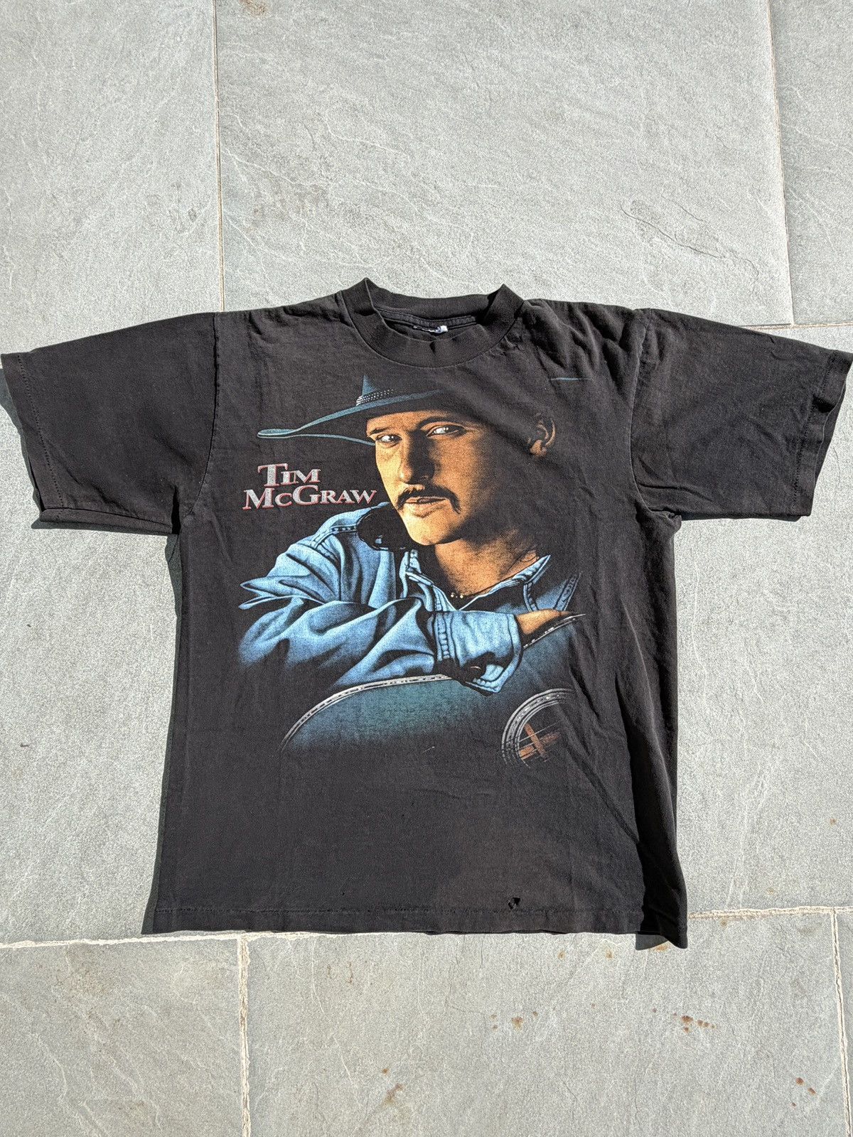 Other Vintage 90s Tim Mcgraw Band Tee Size US M / EU 48-50 / 2 - 1 Thumbnail