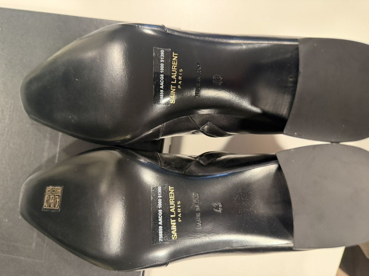 Saint Laurent Paris SAINT LAURENT XIV Leather Chelsea Boots 43/10 Size US 10 / EU 43 - 10 Thumbnail
