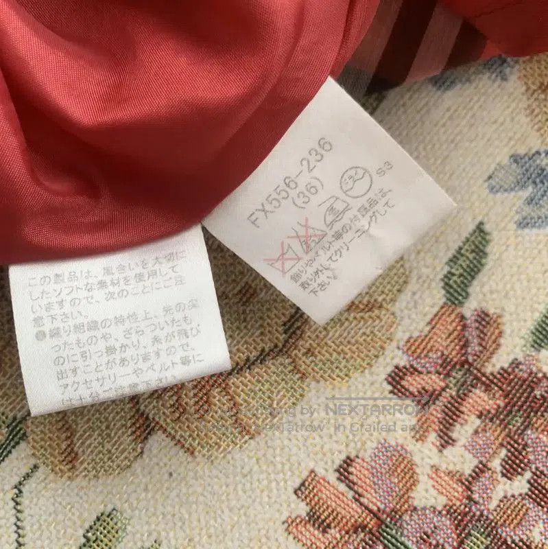 Burberry Burberry Red Wool Blend Plaid Skirt. Size 23" - 5 Thumbnail