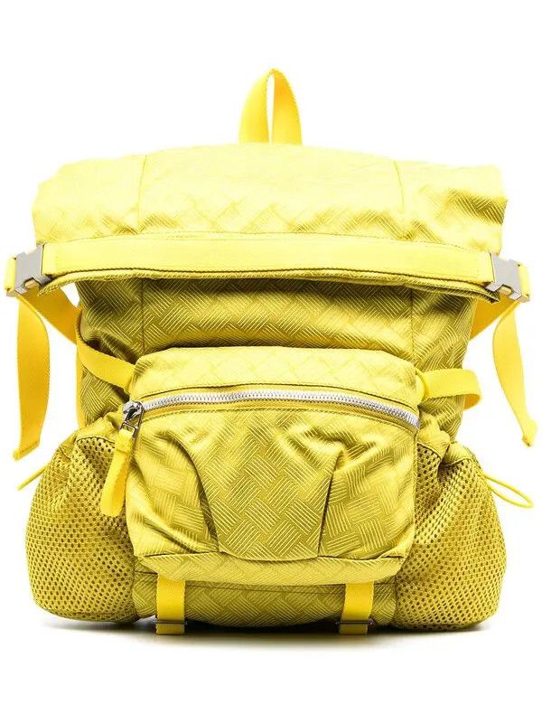Bottega Veneta Jacqurd Nylon Backpack Size ONE SIZE - 1 Preview