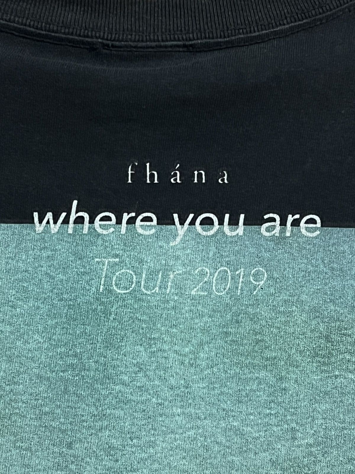 Band Tees Fhana Where You Are Tour 2019 Tee Black Japan “narrative” L Size US L / EU 52-54 / 3 - 13 Thumbnail