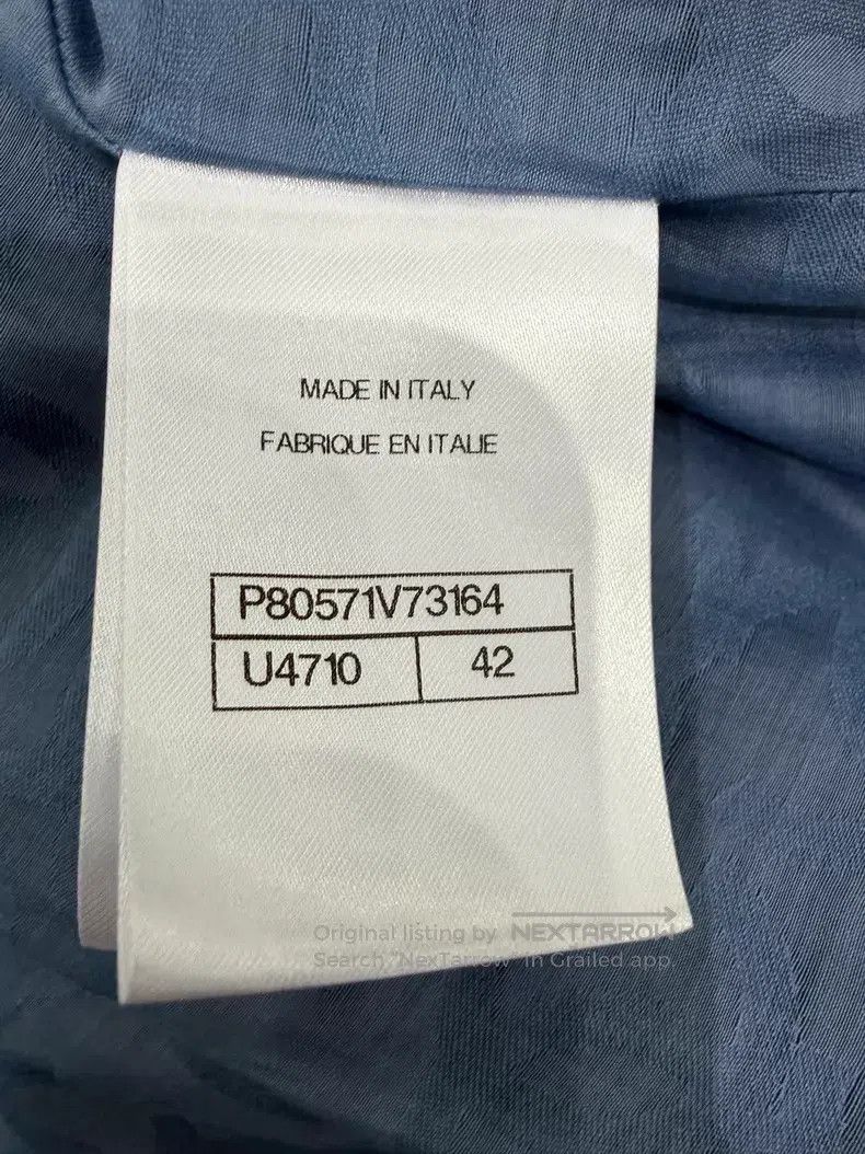 Chanel Chanel Blue corduroy short jacket Size M / US 6-8 / IT 42-44 - 5 Thumbnail
