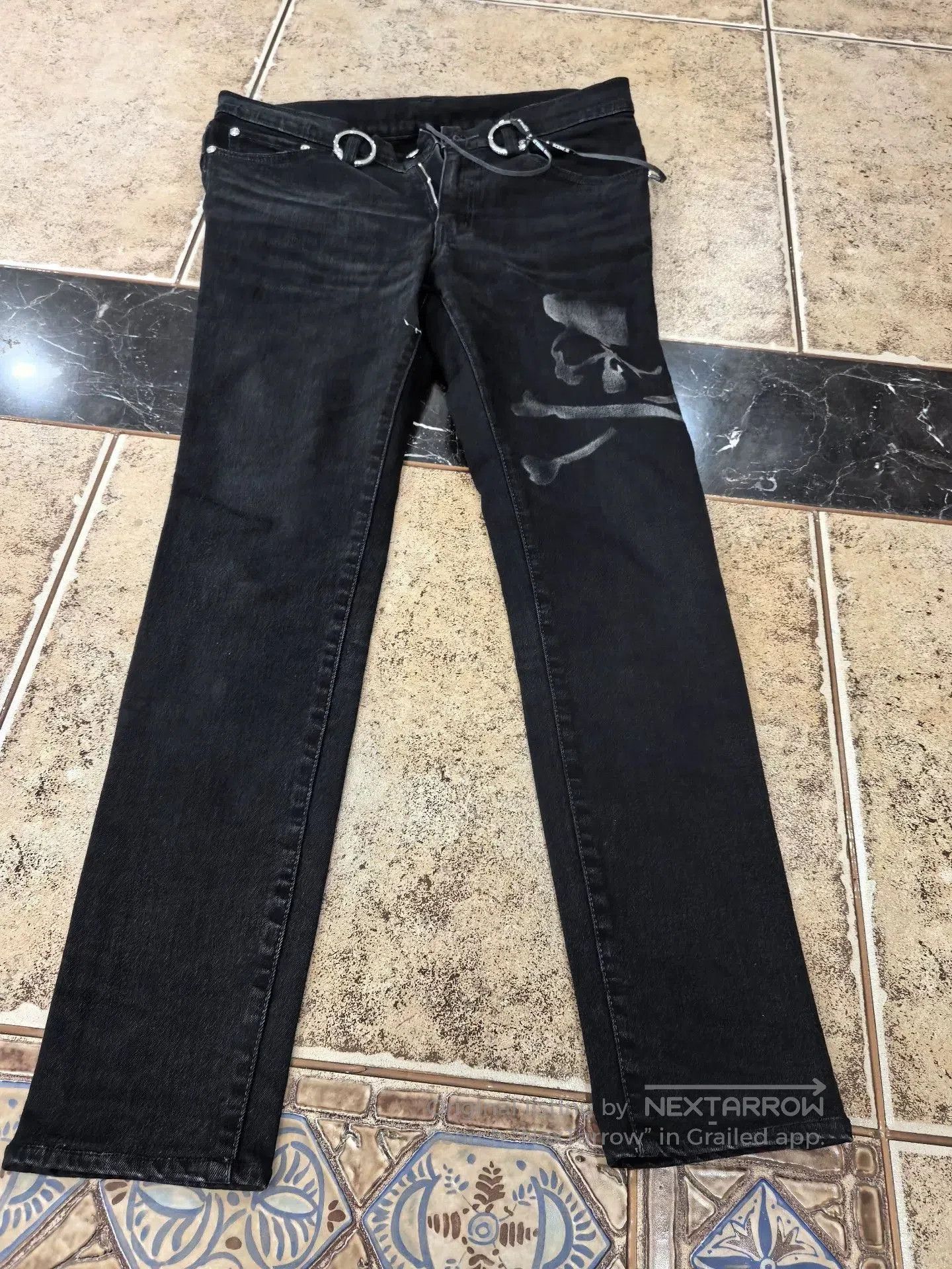 Mastermind Japan MMJ Black Jeans Size M. Size US 28 / EU 44 - 1 Thumbnail