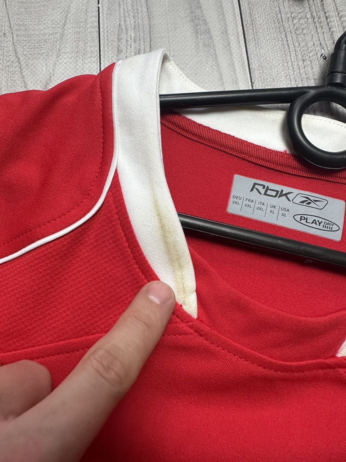 Reebok × Vintage Vintage Reebok Wales rugby jersey size XXL logo Size US XXL / EU 58 / 5 - 6 Thumbnail
