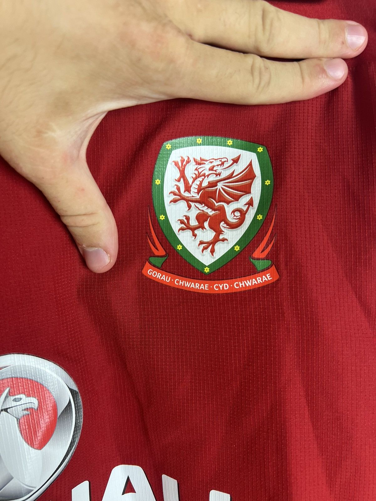 Adidas Adidas Wales Longsleeve Soccer Jersey Footbal Shirt Size US S / EU 44-46 / 1 - 4 Thumbnail
