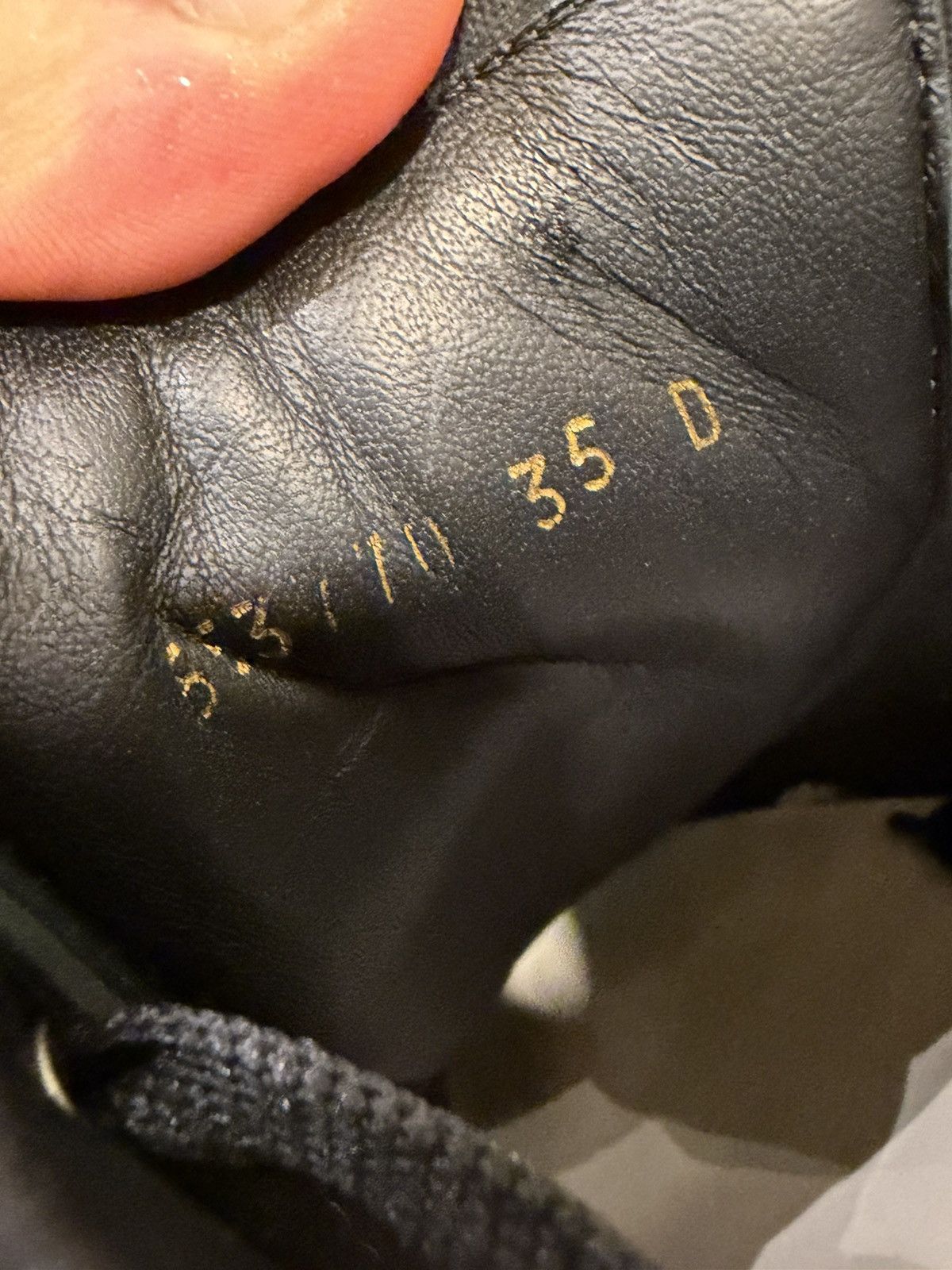 Alexander McQueen Alexander McQueen Oversized Sneaker - Black Size US 5 / IT 35 - 5 Thumbnail