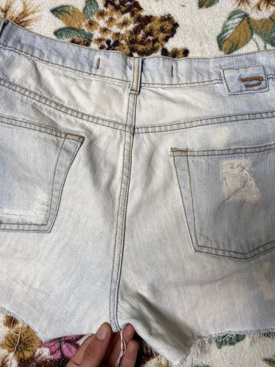 Diesel Diesel Industry Denim Shorts Mens Embroidered Logo Size US 33 - 15 Thumbnail