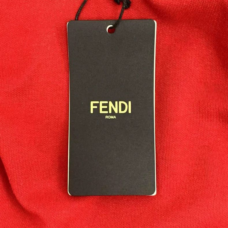 Fendi FENDI Red side logo letter stand collar zipper long-sleeve Size XS / US 0-2 / IT 36-38 - 8 Thumbnail