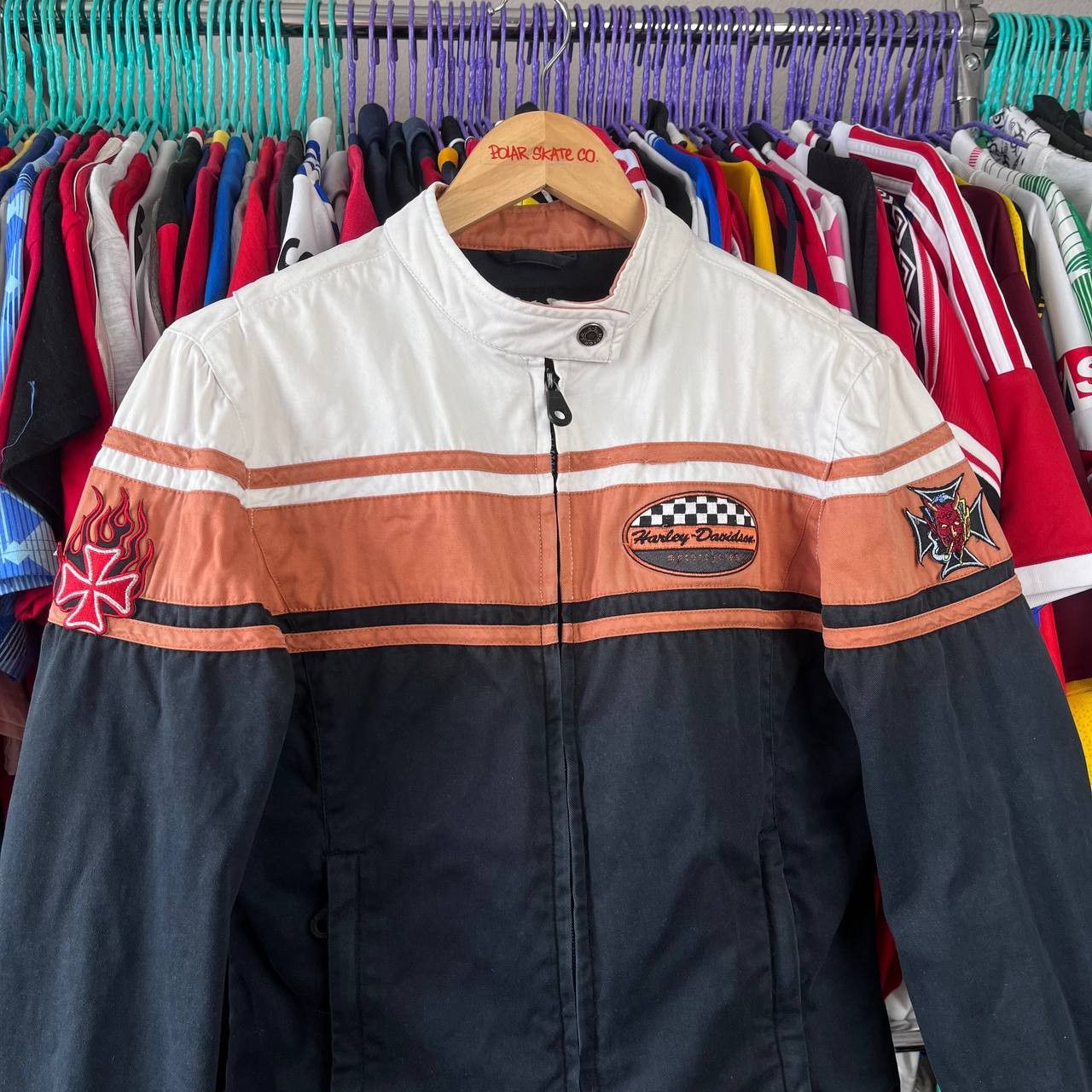 Harley Davidson Harley Davidson Motorcycle Biker Jacket Racing Size S Size S / US 4 / IT 40 - 3 Thumbnail