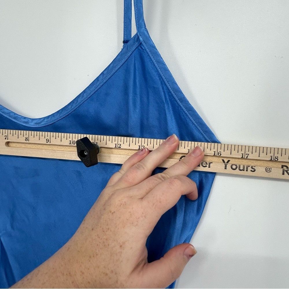 Enza Costa ENZA COSTA SATIN BIAS CUT SLIP DRESS IN POOL BLUE WOMENS Size S / US 4 / IT 40 - 11 Thumbnail