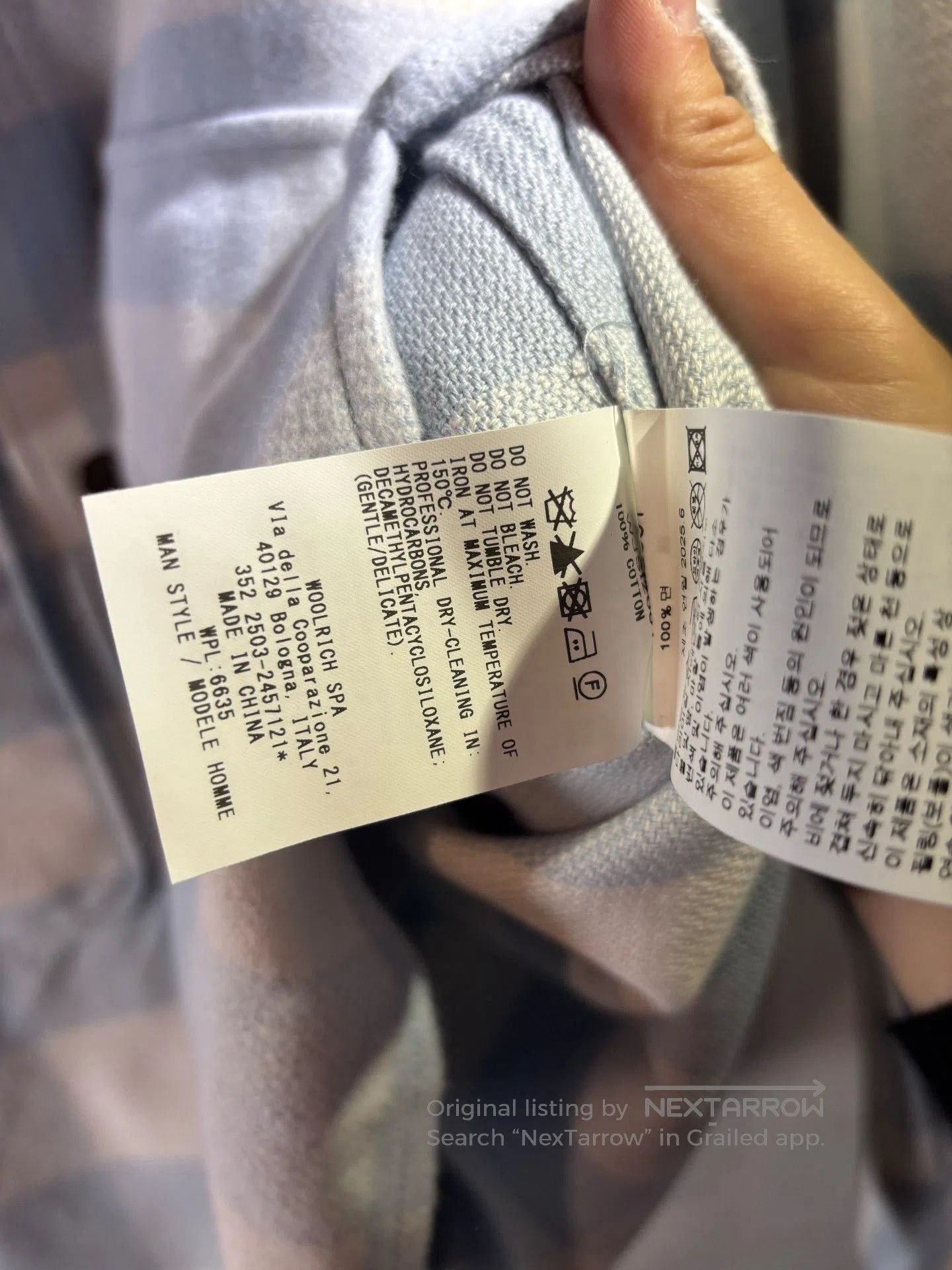 Woolrich Woolen Mills Woolrich Japanese Line Oversized Hooded Jacket. Size US L / EU 52-54 / 3 - 8 Thumbnail