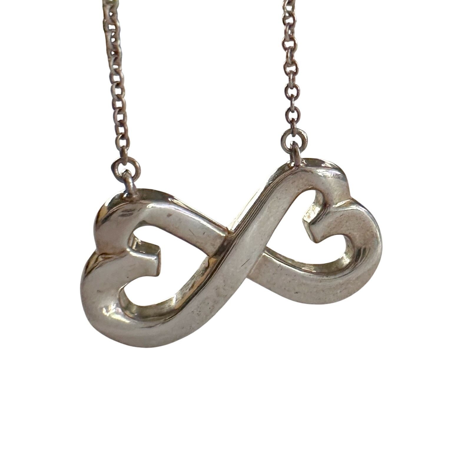 Tiffany & Co. Tiffany and Co Paloma Picasso Loving Heart Infinity Necklace Size ONE SIZE - 1 Thumbnail