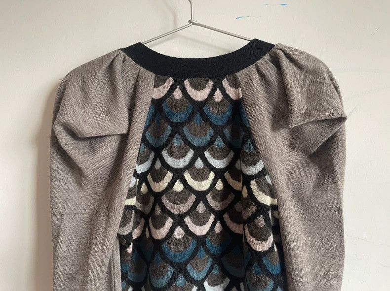 Kenzo KENZO Wool blend right shoulder bubble sleeve rolled edge Size S / US 4 / IT 40 - 5 Thumbnail