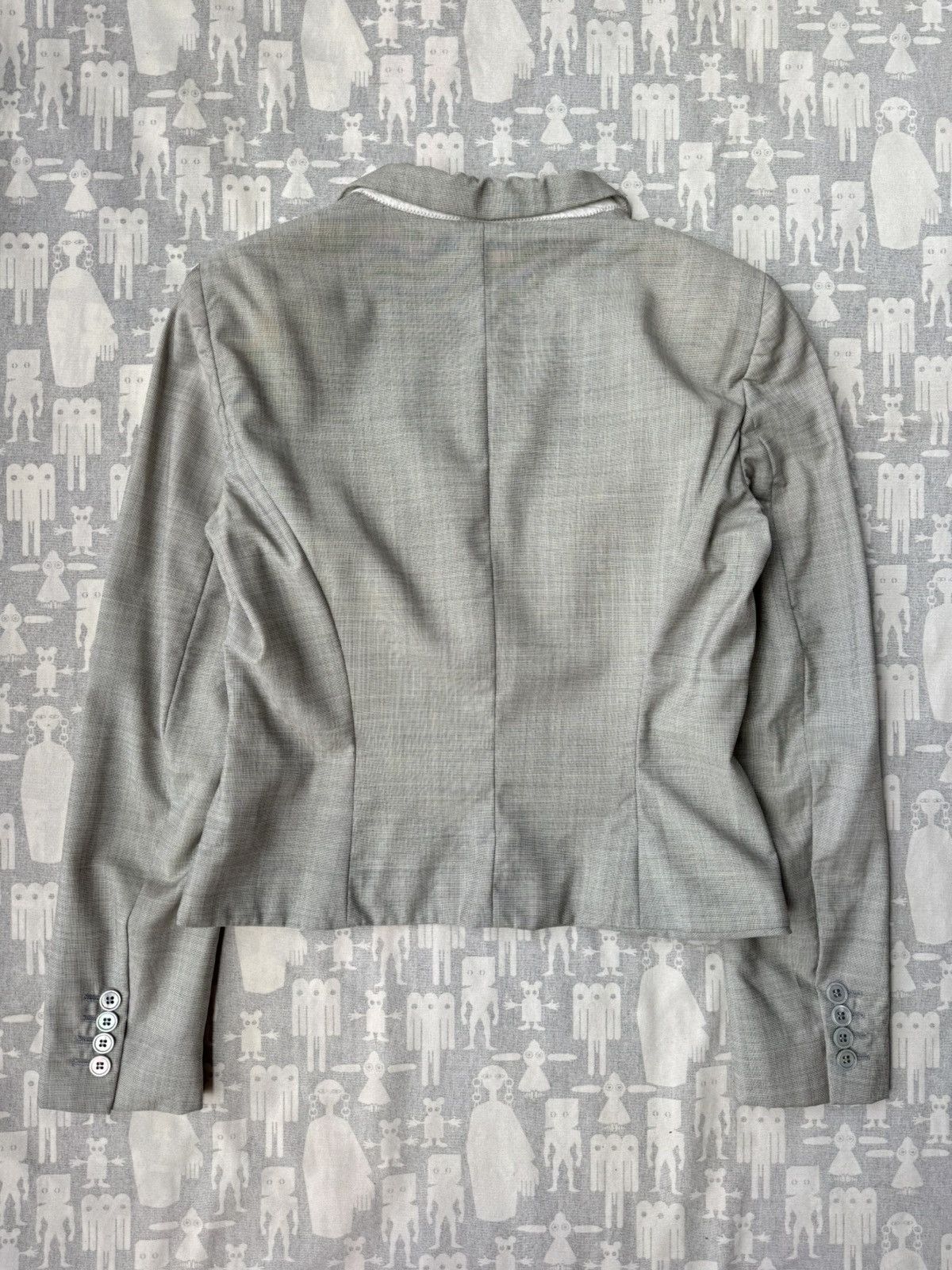 Alexander McQueen Alexander McQueen 2000's Spencer Peak Lapel Blazer Jacket Size M / US 6-8 / IT 42-44 - 5 Thumbnail