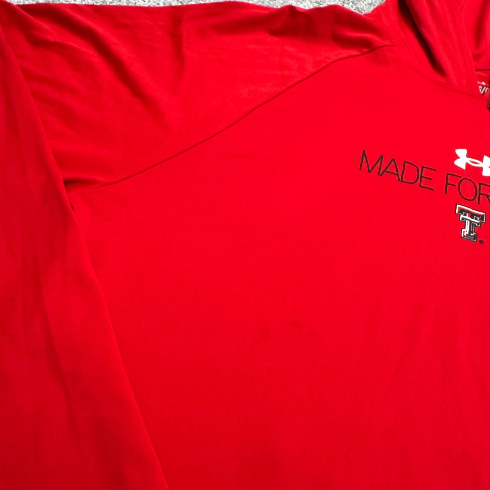 Under Armour VINTAGE Under Armour Texas Tech Red Raiders Loose Fit Hoodie Sweatshirt Mens L NWT Size US L / EU 52-54 / 3 - 6 Thumbnail
