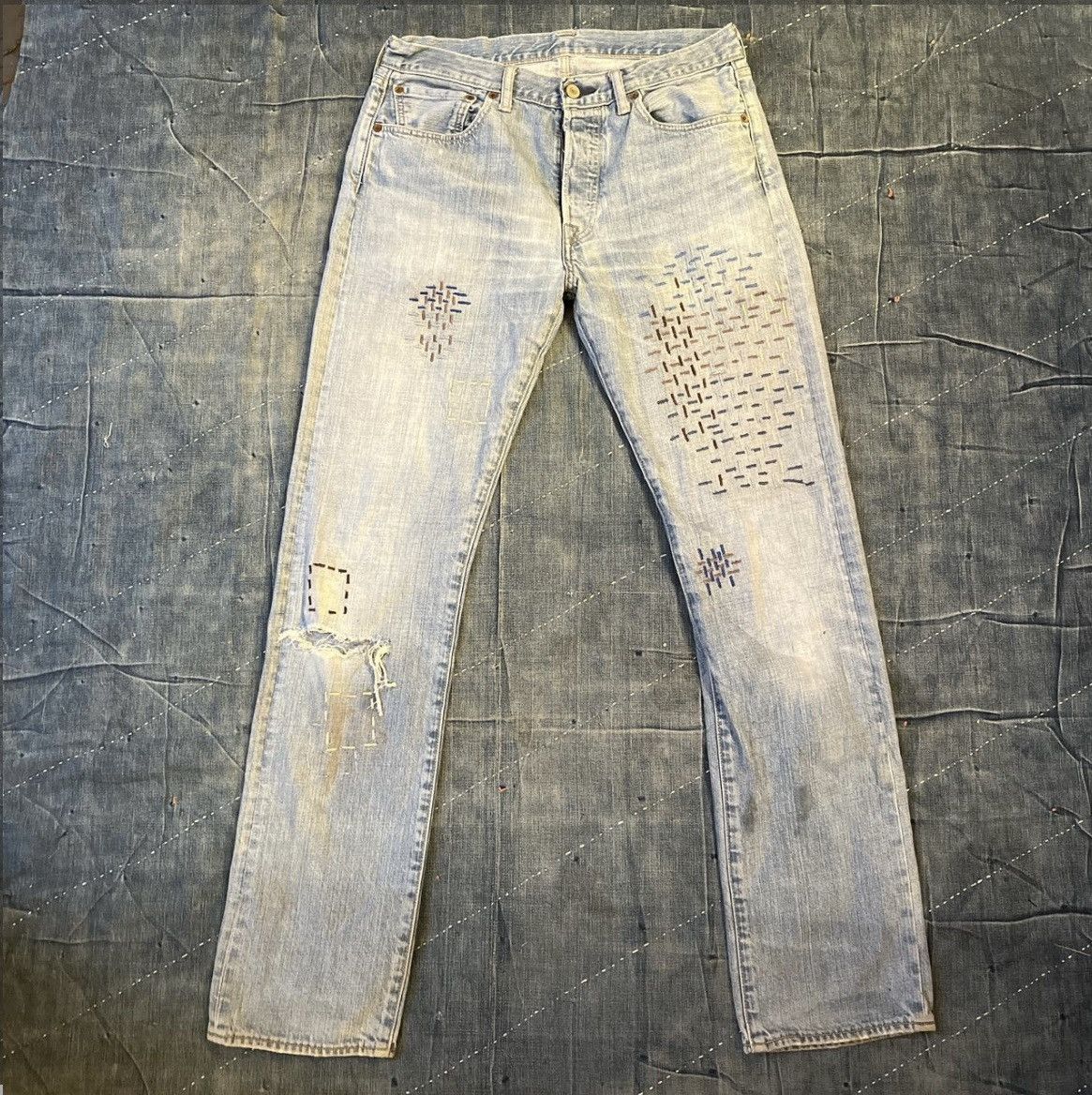 Kentucky Boy Tyler 2021 Mock Mend Denim