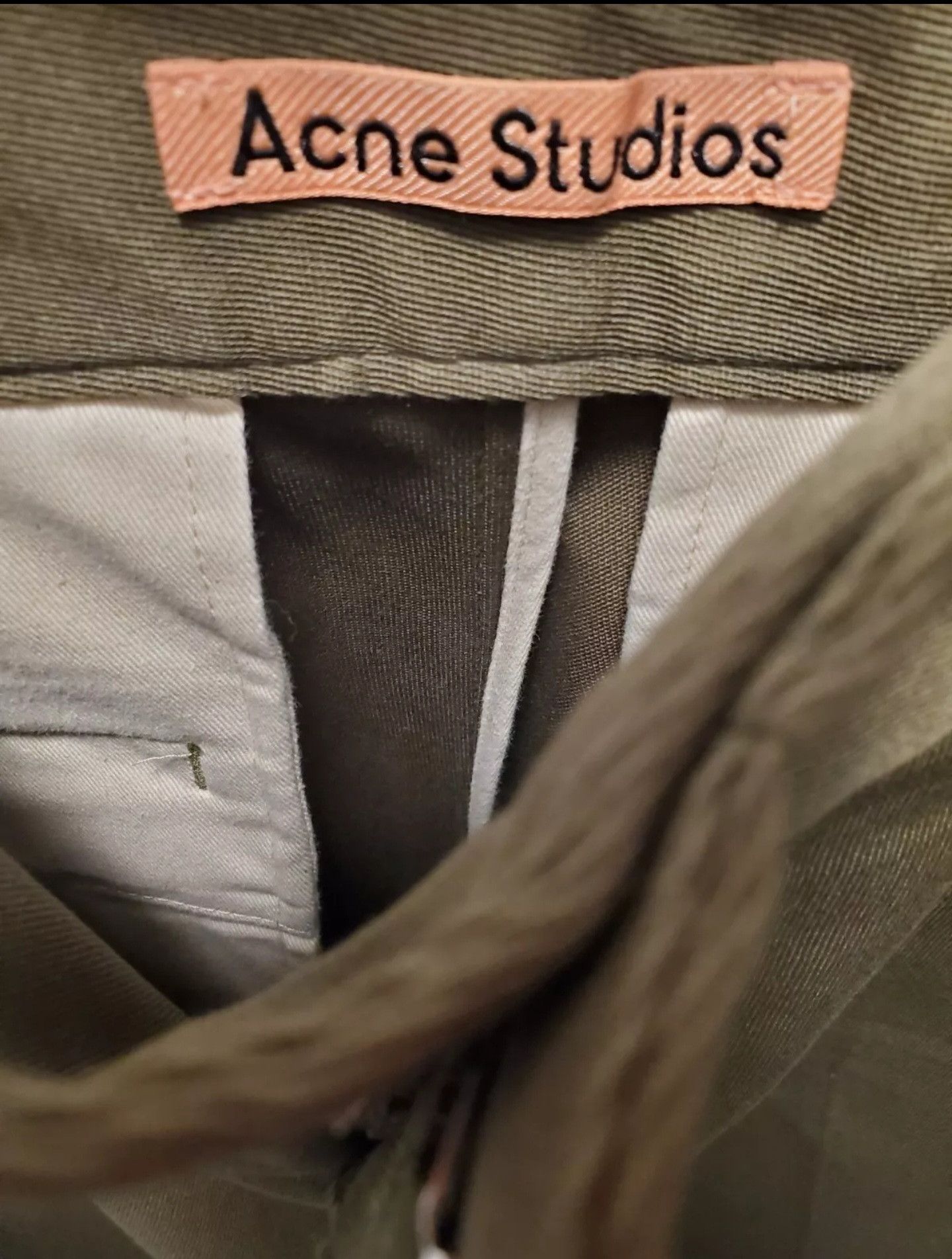 Acne Studios ACNE STUDIOS Wide Leg Organic Cotton Pants EU 52 US 36 Size US 36 / EU 52 - 5 Thumbnail