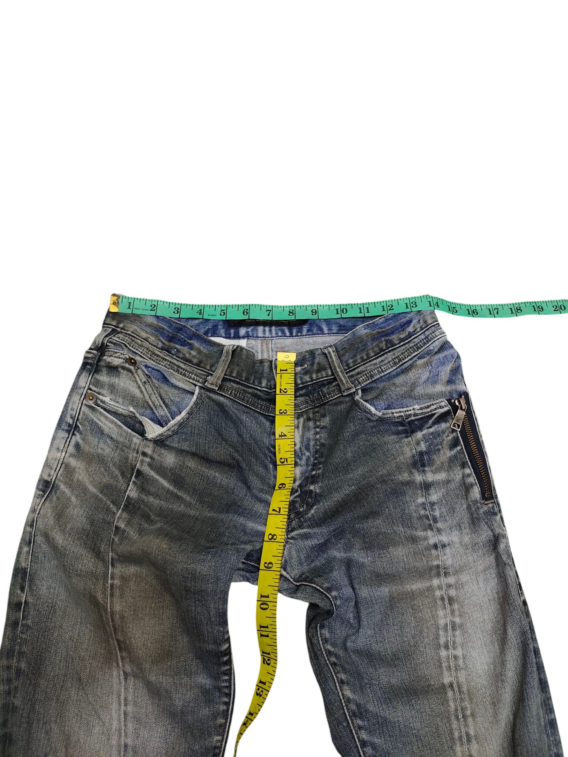 Schlussel Japanese Brand Schlussel Clawmark Distress Faded Jeans Size US 28 / EU 44 - 15 Thumbnail
