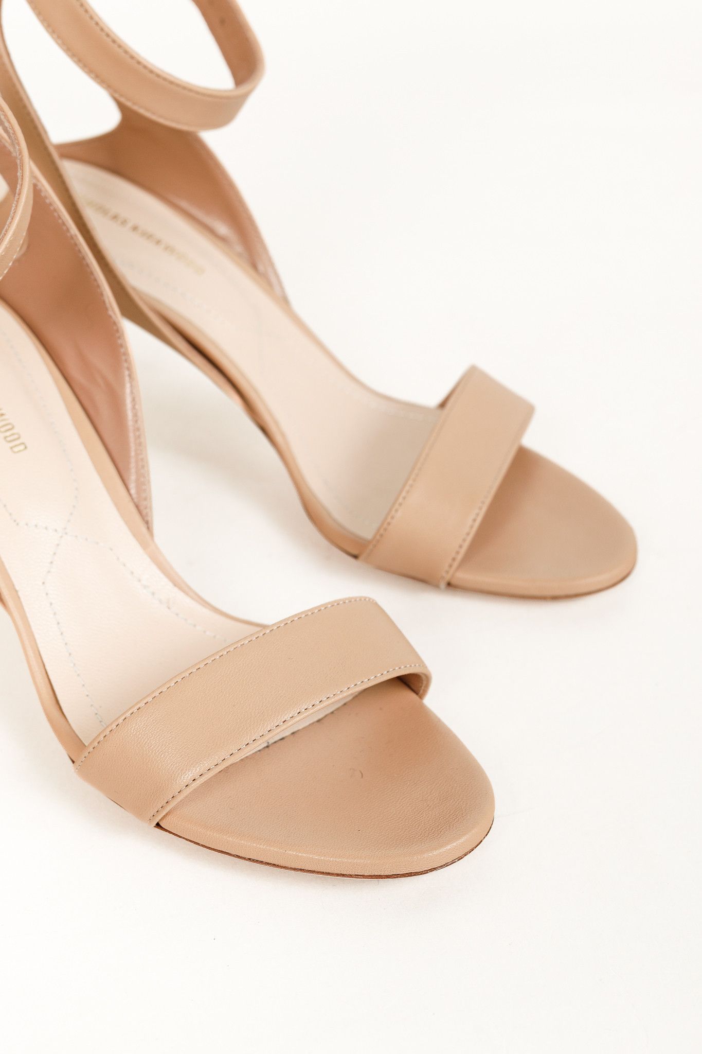 Nicholas Kirkwood Nicholas Kirkwood Lola Nappa Leather Pearl Inset Sandals Size US 6.5 / IT 36.5 - 6 Thumbnail