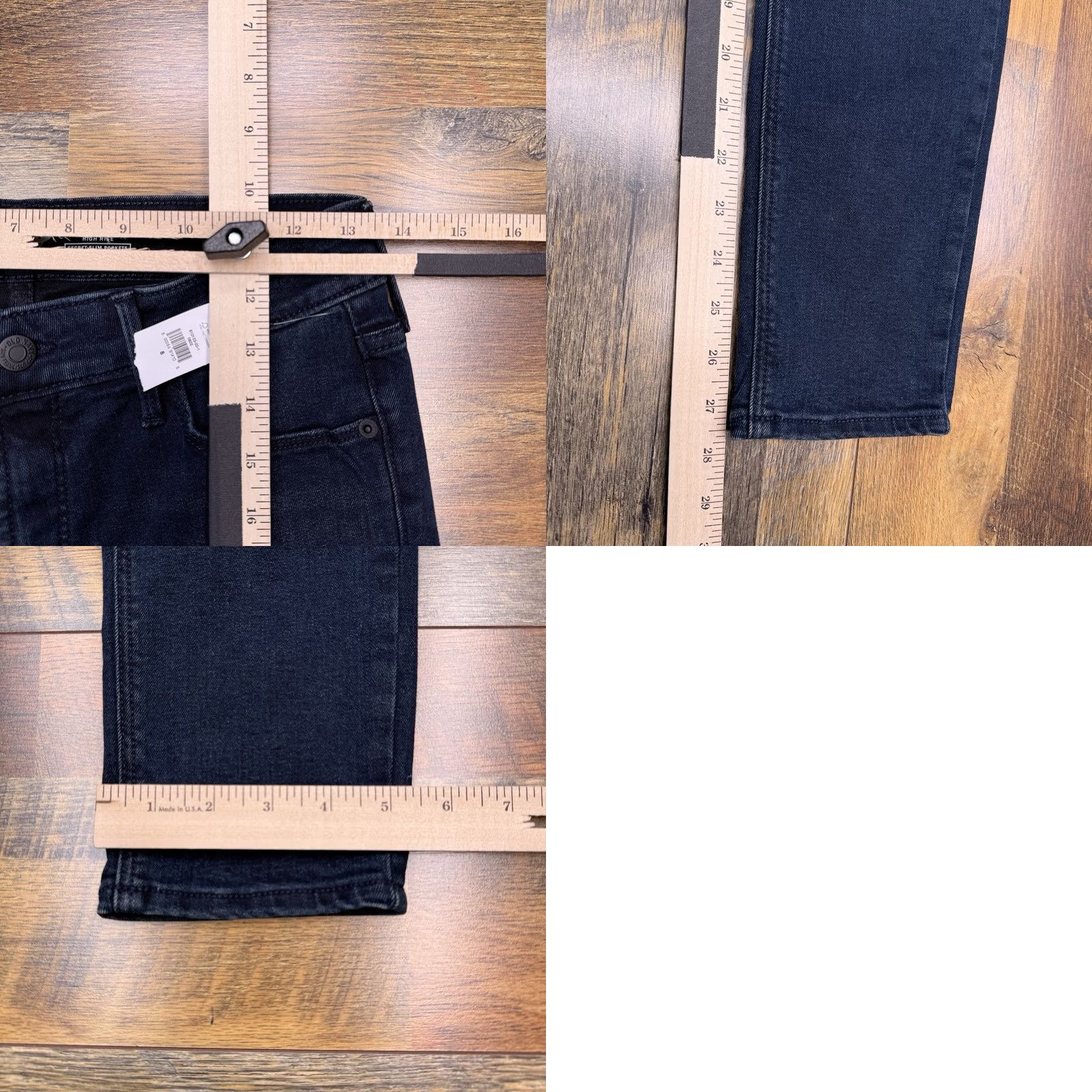 Old Navy Old Navy Rockstar Jeans Skinny 8 High Rise Stretch Denim Women Jeans Size 30" / US 8 / IT 44 - 8 Thumbnail