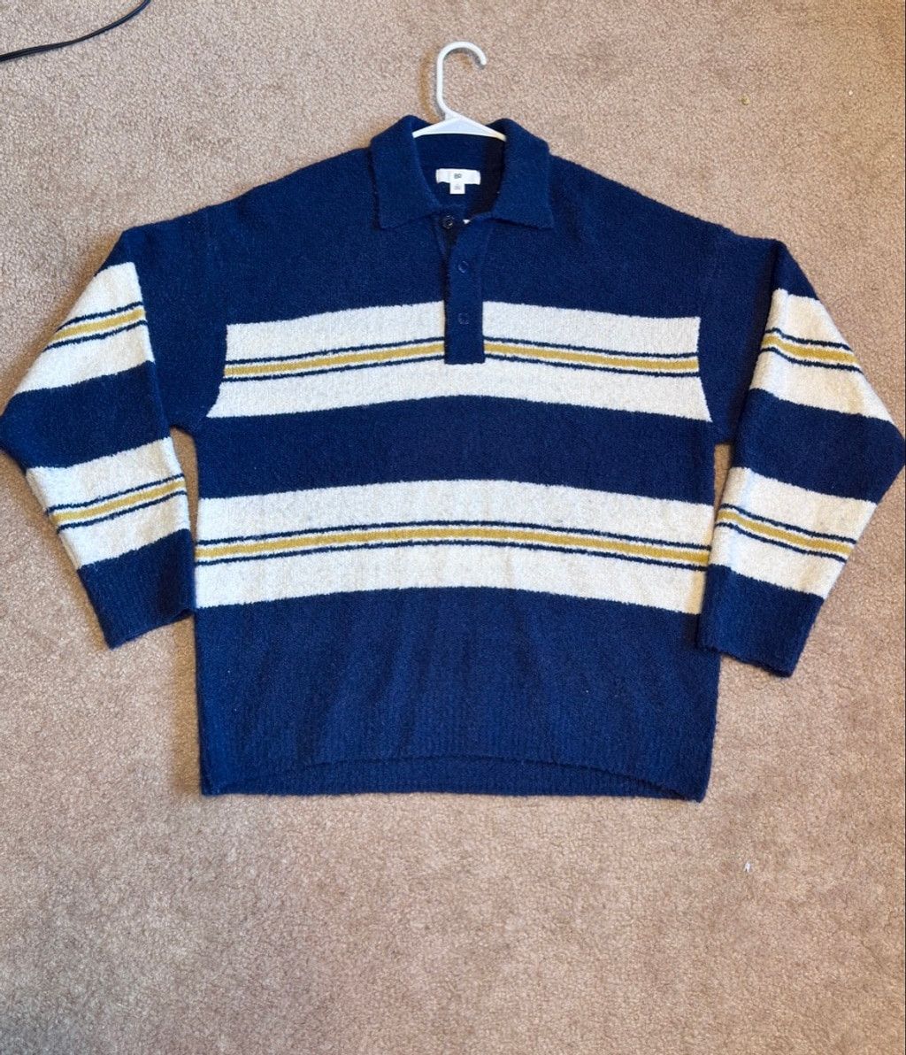 BP. Mens BP Navy Blue Oversized Sweater Sz-SM Size US S / EU 44-46 / 1 - 4 Thumbnail