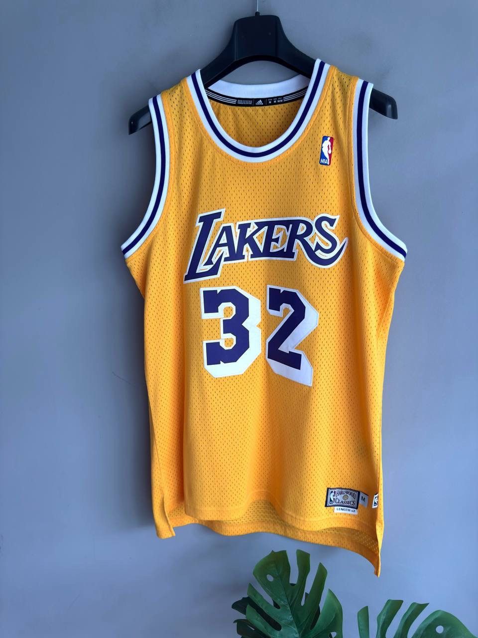Adidas Adidas L. A. Lakers NBA Basketball Jersey #32 JOHNSON Size M Size US M / EU 48-50 / 2 - 3 Thumbnail