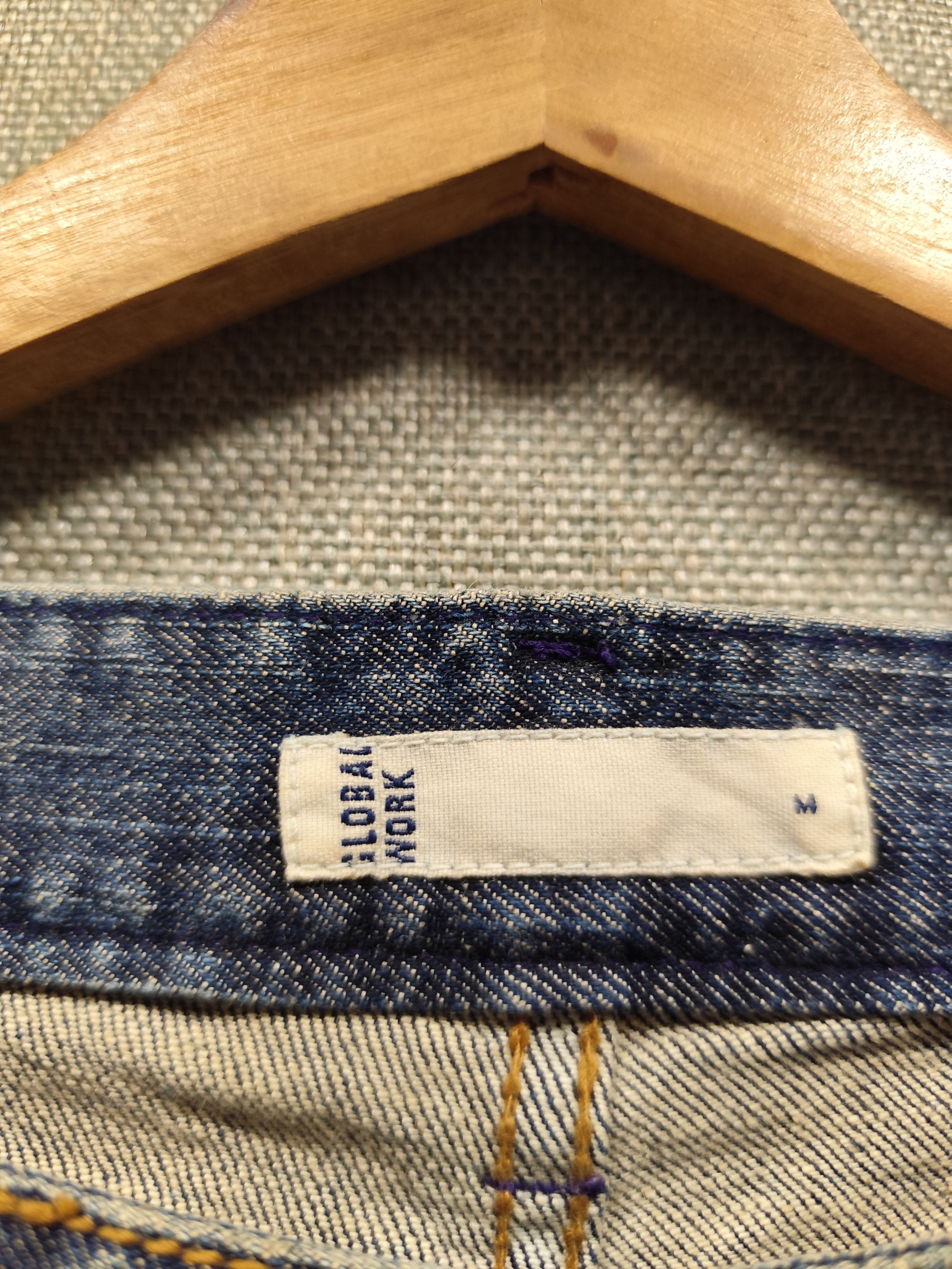 Global Work Global work patchwork jeans very rare Size US 32 / EU 48 - 6 Thumbnail