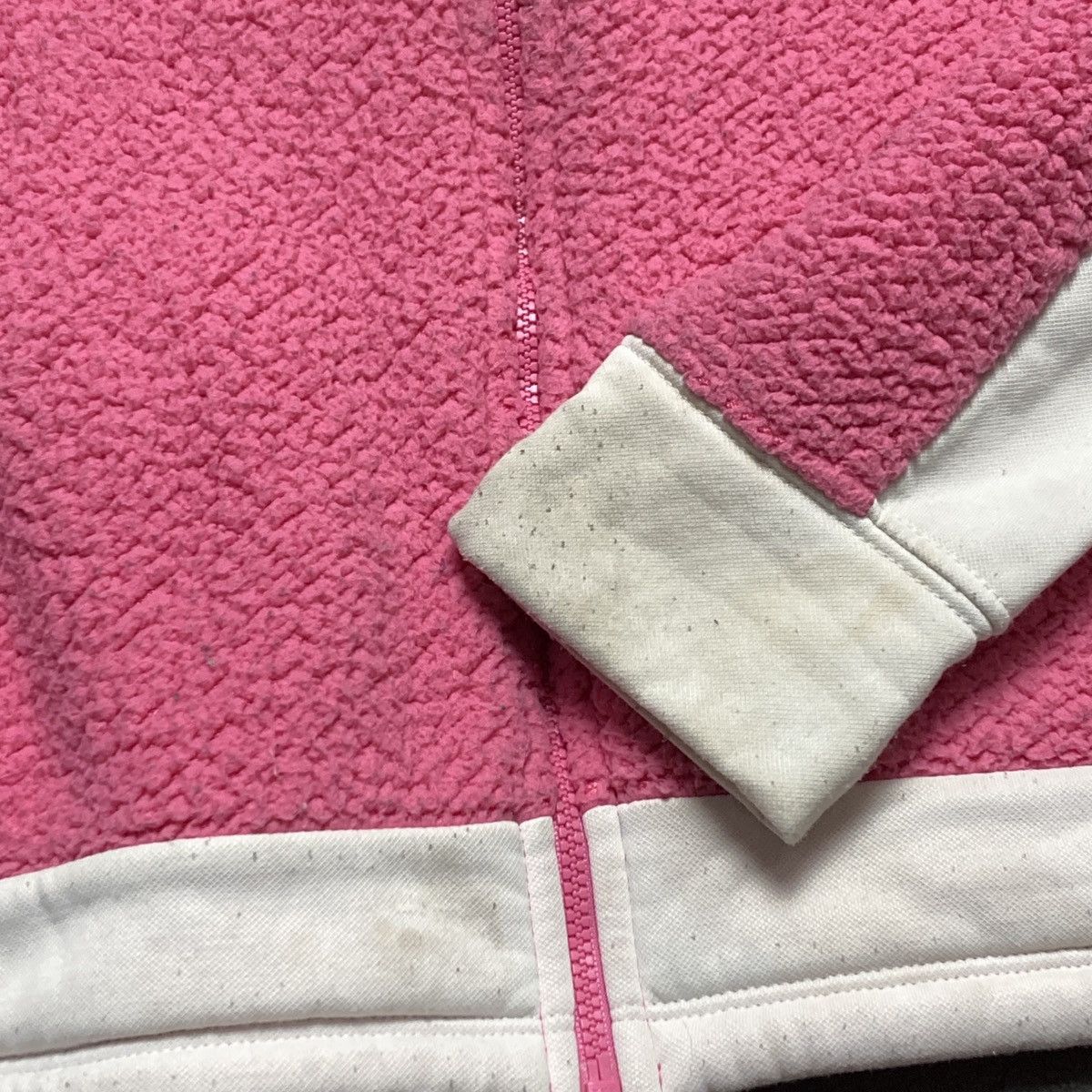 Nike × Vintage Nike vintage y2k pink fleece Size L / US 10 / IT 46 - 4 Thumbnail