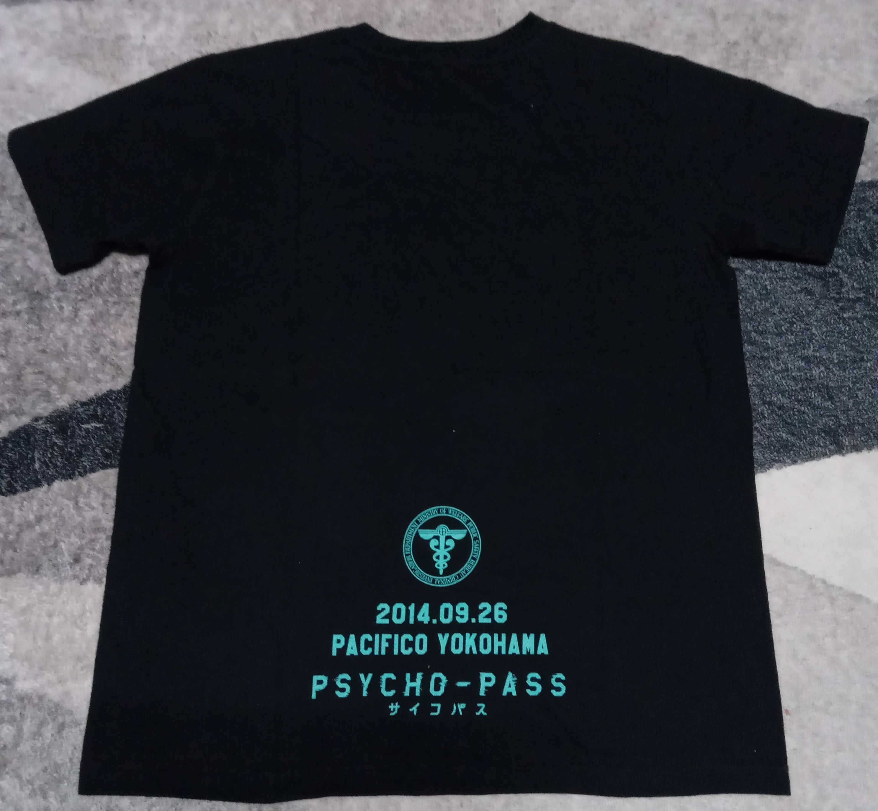 Anime Rare anime Psycho-Pass Tshirt Akira Evangelion Japan Size US M / EU 48-50 / 2 - 3 Thumbnail