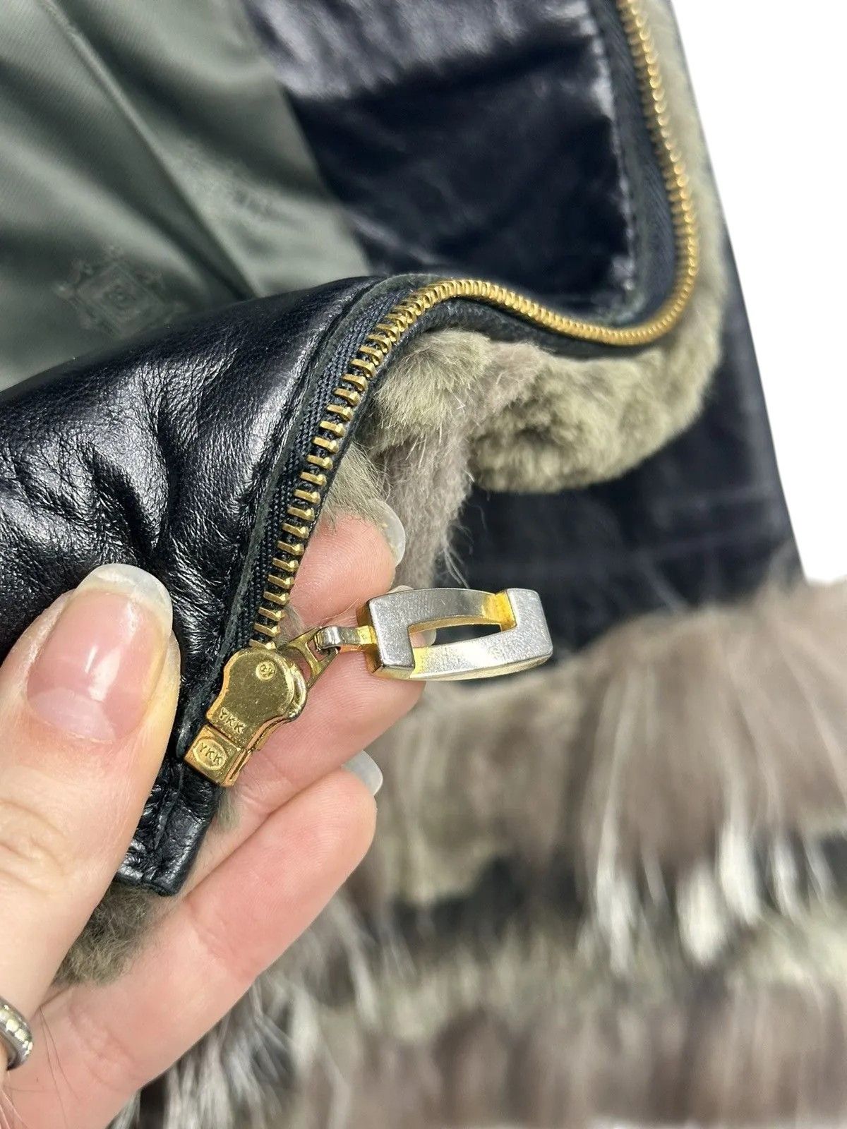 If Six Was Nine Fendi Rabbit Fur Jacket Rare IfSixWasNine LeGrandBleu Size M / US 6-8 / IT 42-44 - 10 Thumbnail