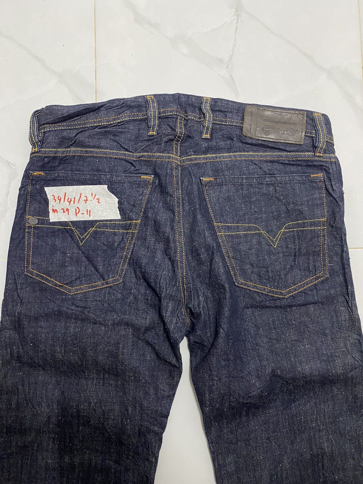 Diesel Diesel Regural Straight Denim Jeans Size US 34 / EU 50 - 5 Thumbnail