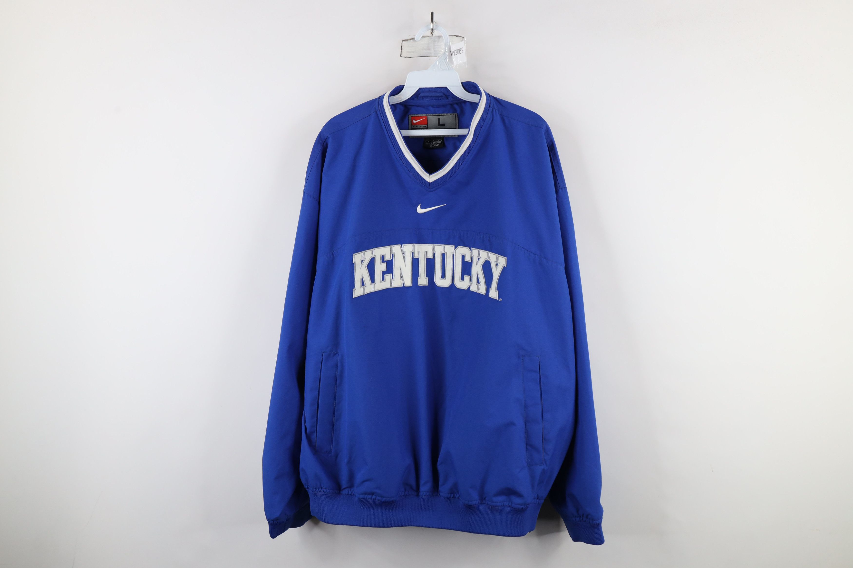 Nike × Vintage Vintage Nike Swoosh University of Kentucky Jacket Blue Size US L / EU 52-54 / 3 - 1 Thumbnail