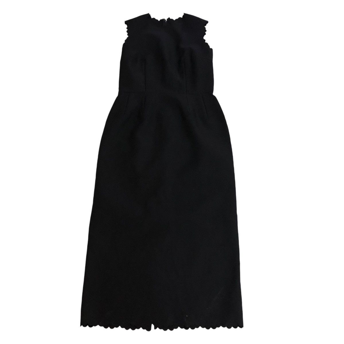 Comme des Garcons CDG BLACK DRESS WITH SCALLOPED EDGES & WIDER HIPS SPRING 99 Size M / US 6-8 / IT 42-44 - 12 Thumbnail