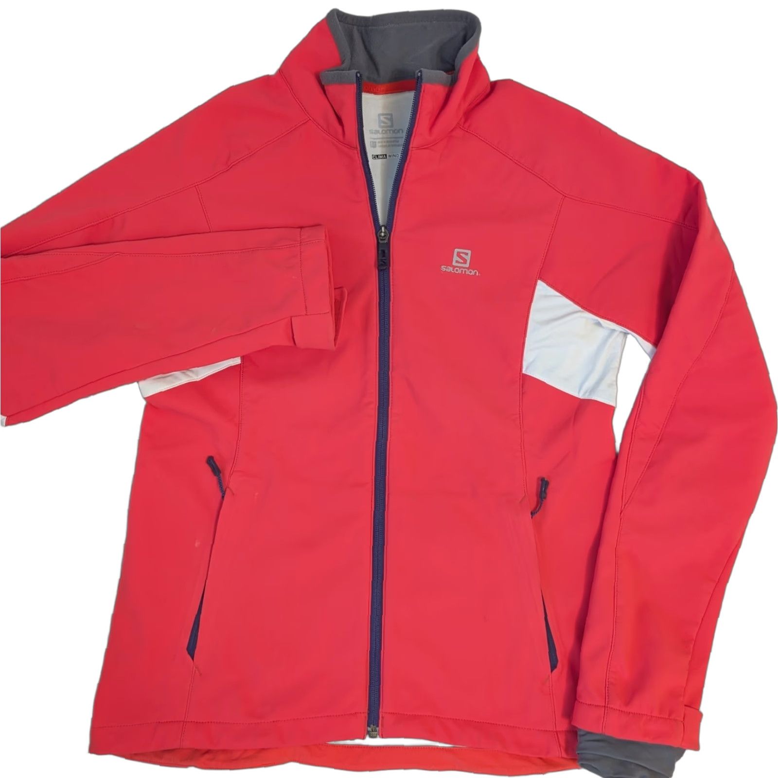 SOLOMON Climawind Stretch Soft Shell Nylon Jacket Women Size Medium VR2595