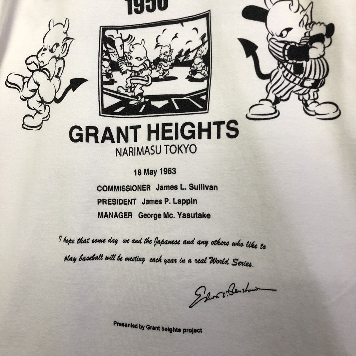 Tedman Tedman Momoteyama Village Baseball Campion Ship Tshirt Size US S / EU 44-46 / 1 - 10 Thumbnail