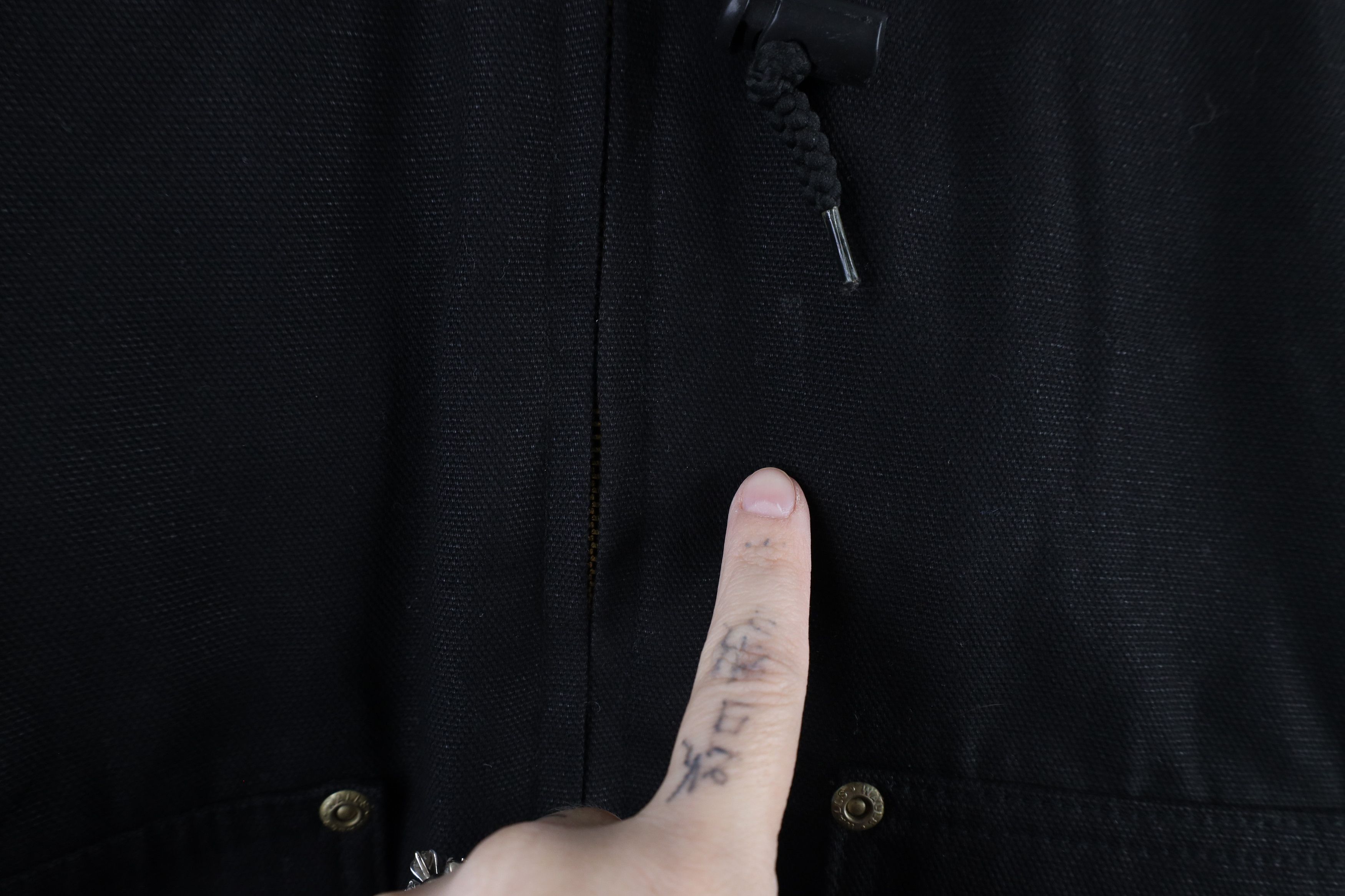 Vintage × Walls Vintage Walls Zero Zone Canvas Hooded Work Jacket Black Size US XL / EU 56 / 4 - 6 Thumbnail