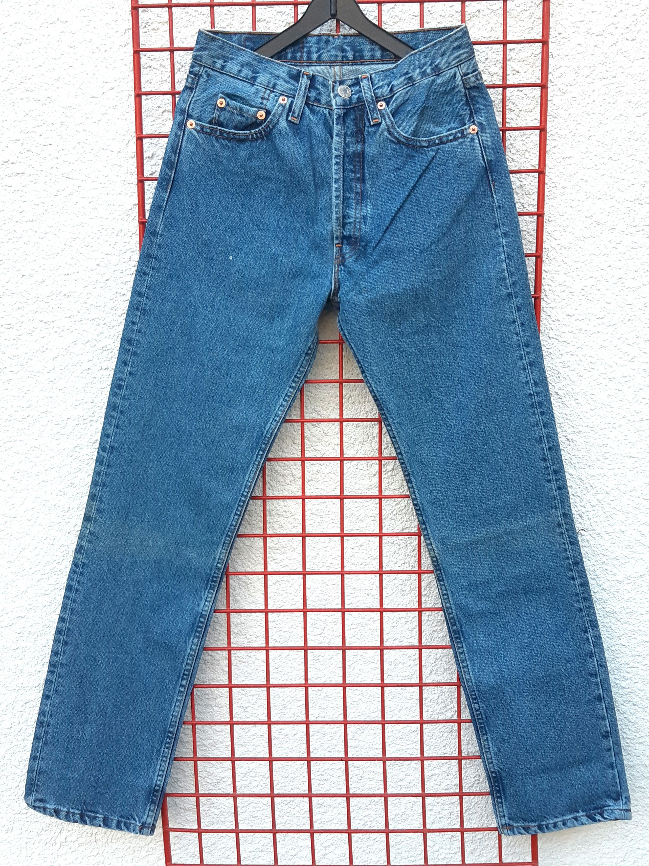 Levi's Vintage 90s LEVIS 501 Jeans USA size W27/L30 NOS Size 27" / US 4 / IT 40 - 1 Thumbnail